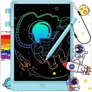 Blue LCD 10" Writing Tablet - Mess Free Doodling Drawing Board
